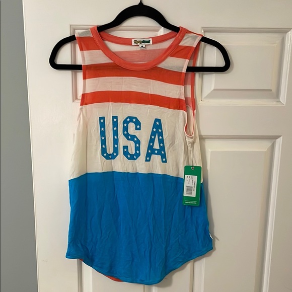 Tipsy Elves Other - Tipsy Elves Red, White, and Blue USA Tank Top